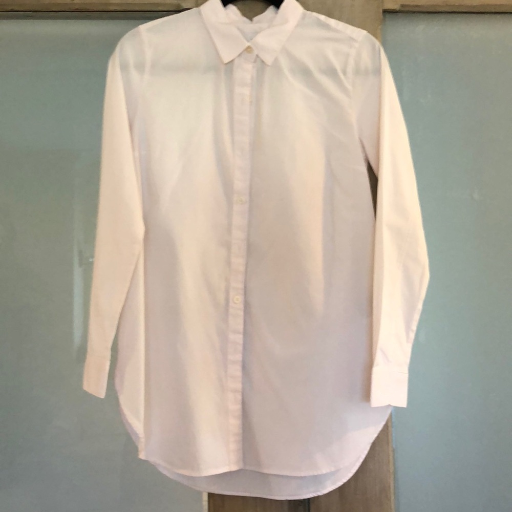 Oxford Maternity tunic shirt